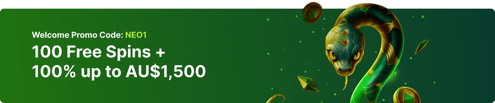 Neospin 10 Casino Australia banner